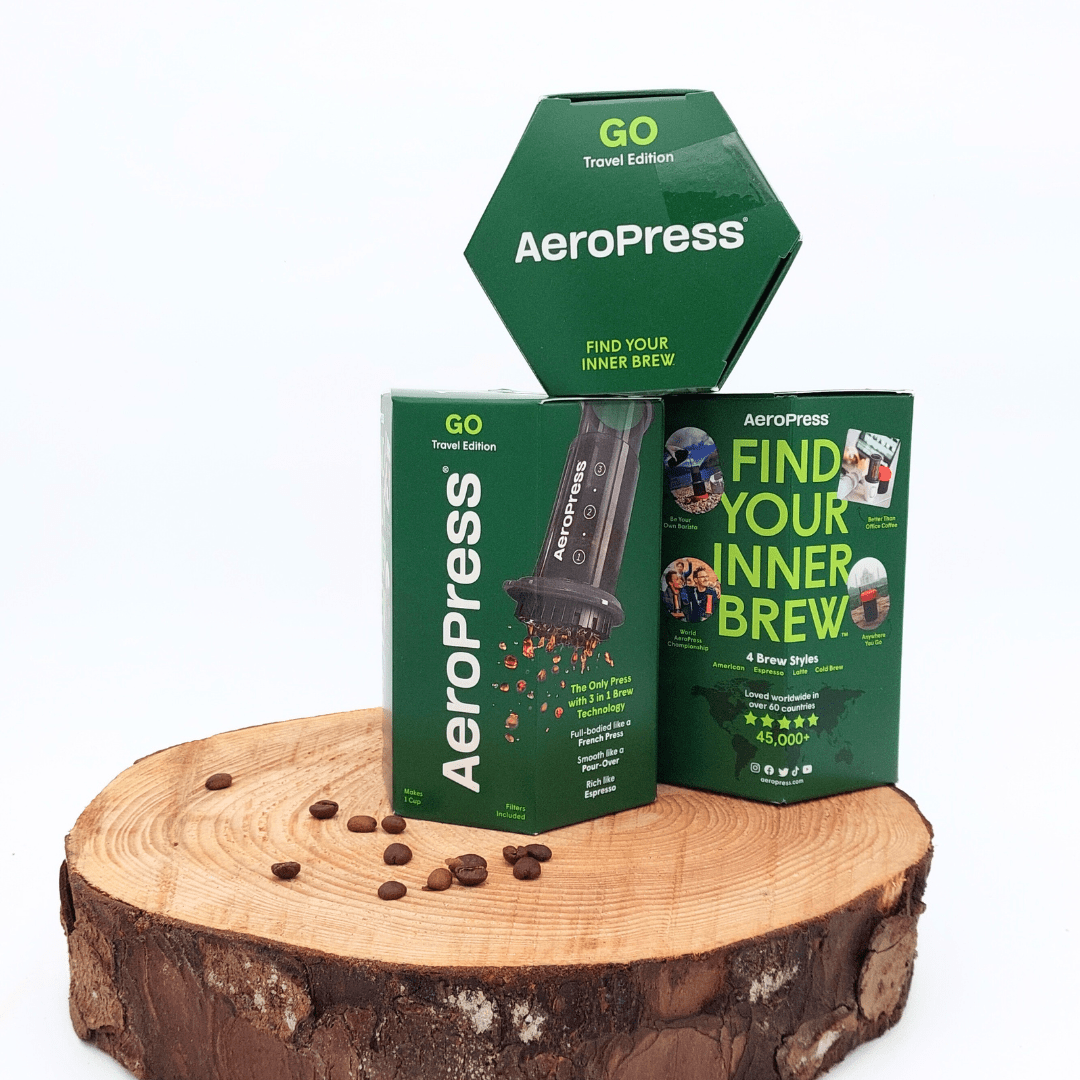 AeroPress Go Coffee Maker - Dog & Hat Coffee