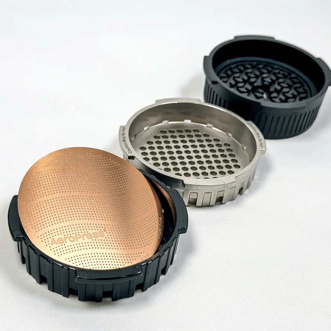 AeroPress Gold Tone Super Fine Filter - Standard - Dog & Hat Coffee