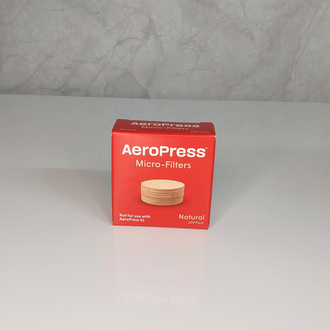 AeroPress Natural Micro - Filters - 200 Pack - Dog & Hat Coffee