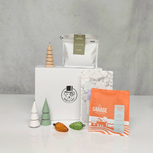 Christmas coffee Gift box - Dog & Hat Coffee
