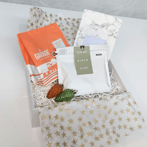 Christmas coffee Gift box - Dog & Hat Coffee