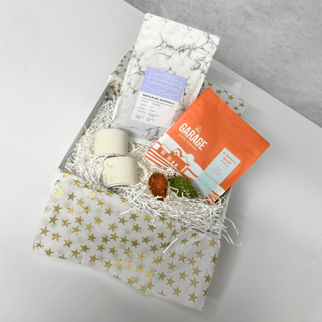 Coffee and Cup Espresso Gift Box - Dog & Hat Coffee