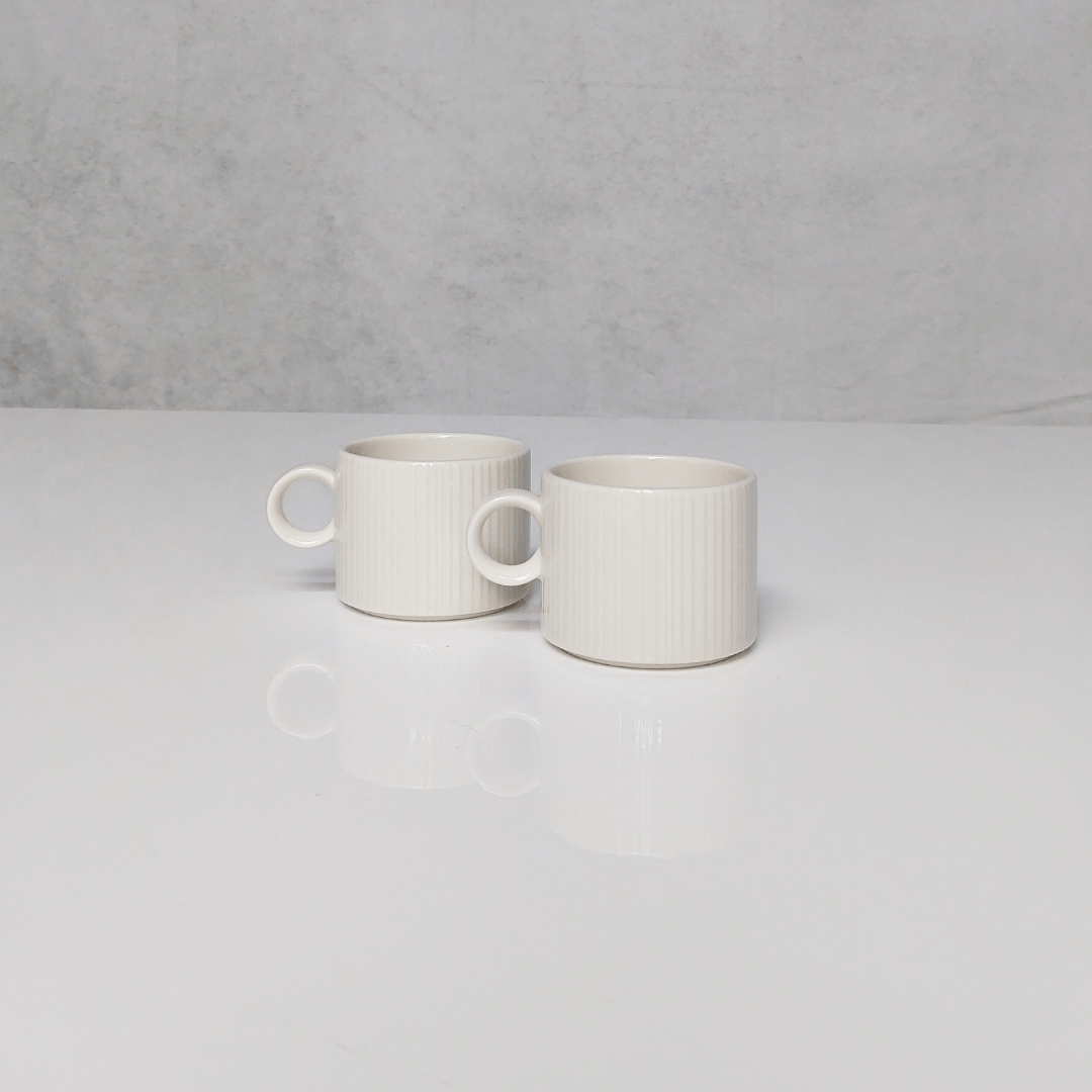 Espresso Cups (pair) - Dog & Hat Coffee