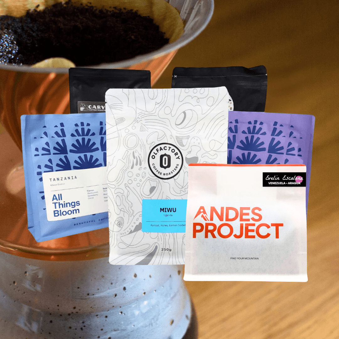 FILTER Subscription 6x 250g Coffees Monthly (FREE DELIVERY) - Dog & Hat Coffee