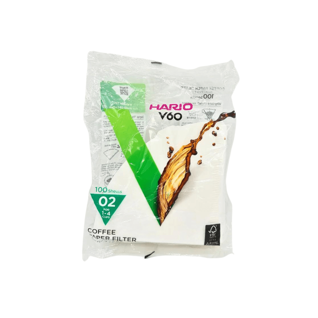 Hario V60 02 Filters 100 - Dog & Hat Coffee