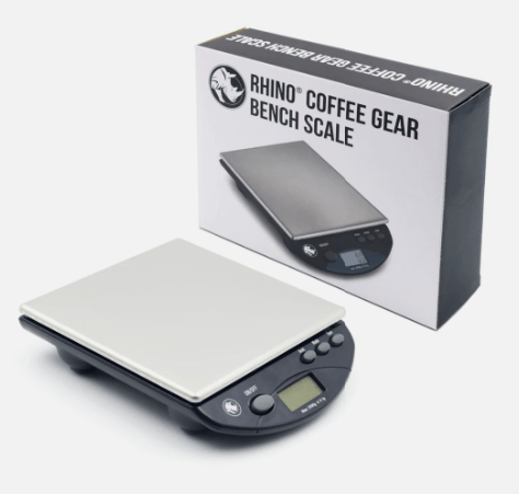 Rhino Digital Bench Scale 2kg - Dog & Hat Coffee