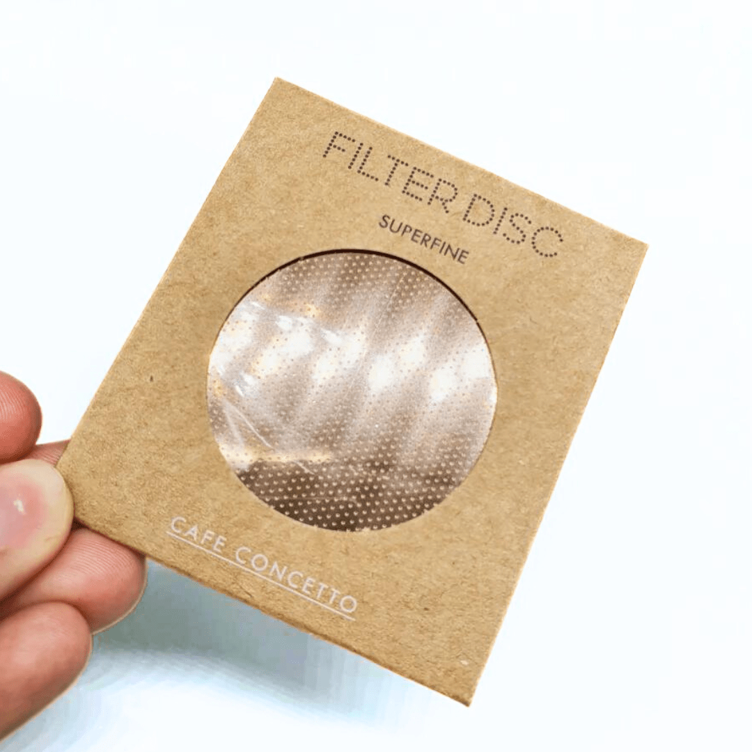 Superfine Metal Filter for AeroPress by Cafe Concetto - Dog & Hat Coffee