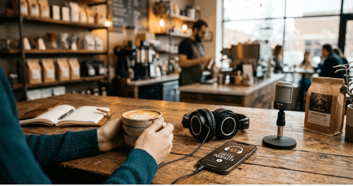 Coffee Podcasts & Live Streams We're Listening To - Dog & Hat Coffee Club