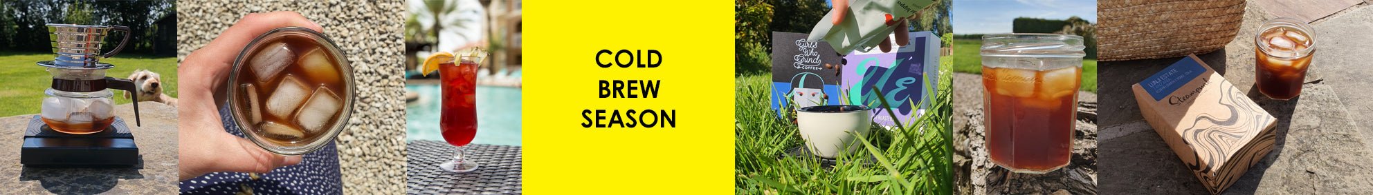 Cold Brew and Iced Coffee Season - Dog & Hat Coffee