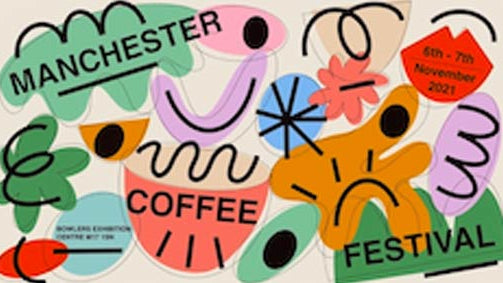 UK Best Coffee Subscription Dog and Hat at Manchester Coffee Festival