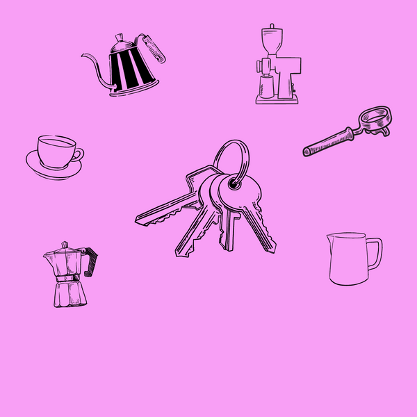 Coffee Keychains