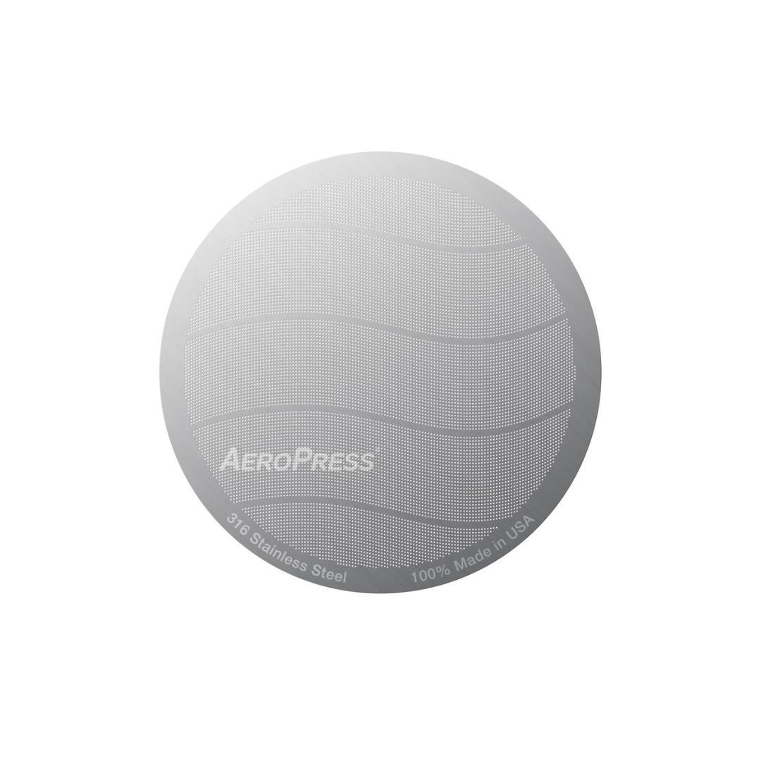 AeroPress Premium reusable filter, dog and hat