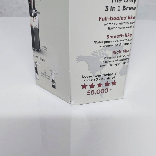 AeroPress XL Clear and a FREE bag of coffee! (Dinted box) - Dog & Hat Coffee