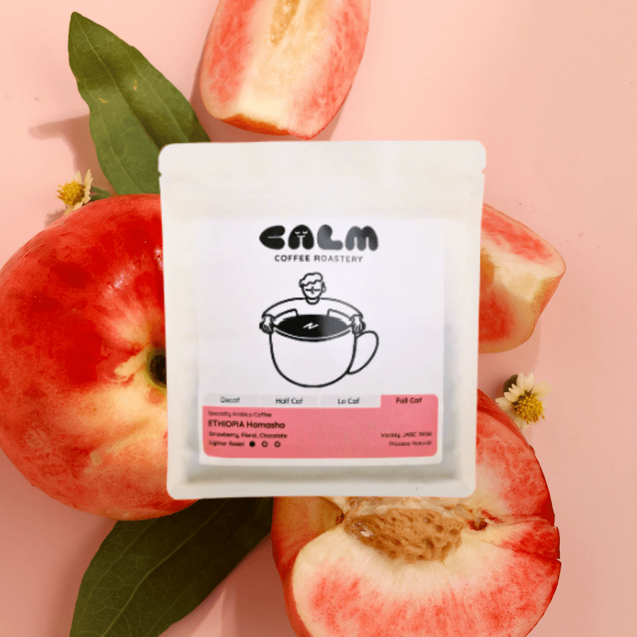 Calm coffee roastery - Hamasho - Ethiopia Natural - Dog & Hat Coffee