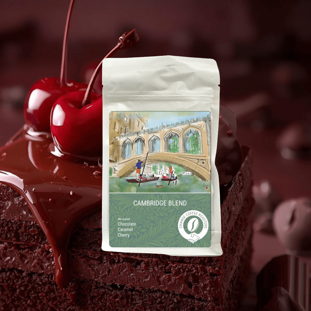 Change Coffee - Cambridge Blend 250g [TRADITIONAL] - Dog & Hat Coffee