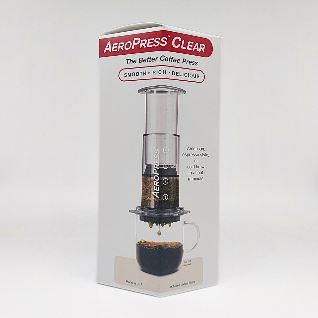 AeroPress CLEAR IS HERE!!!! 