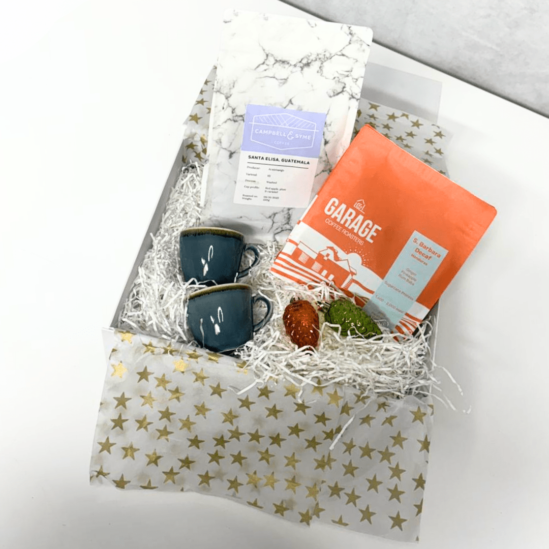 Coffee and Cup Espresso Gift Box - Dog & Hat Coffee