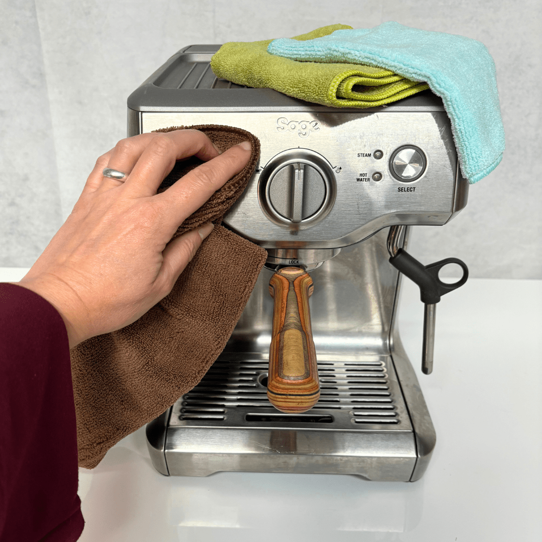 Coffee Knock Box & Cloth Gift Set - Dog & Hat Coffee