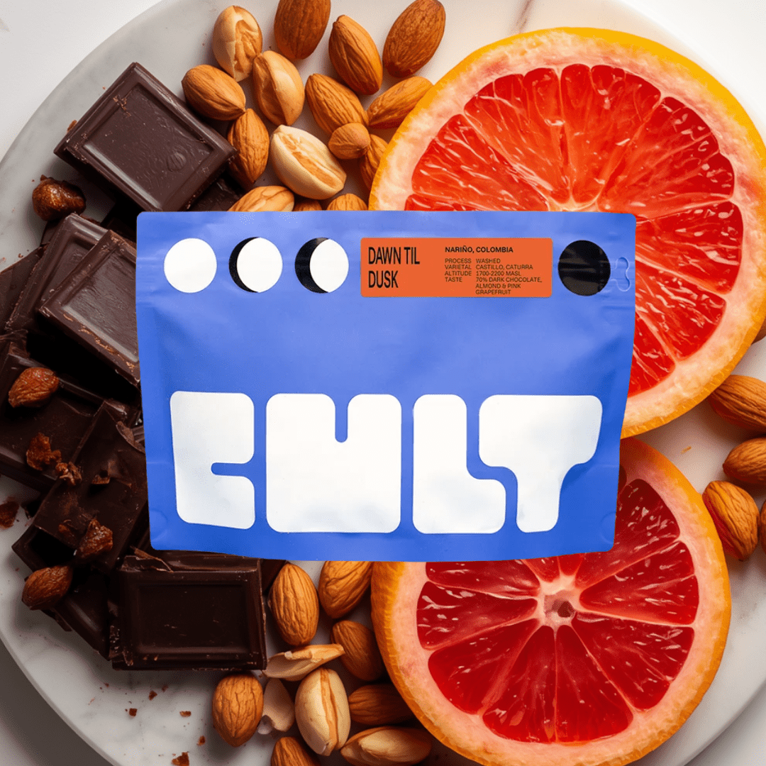 Cult - Dawn Till Dusk - Colombia (TRADITIONAL) - Dog & Hat Coffee Club