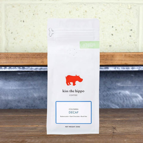 Kiss the Hippo Coffee Roasters Decaf on UK Best Coffee Subscription