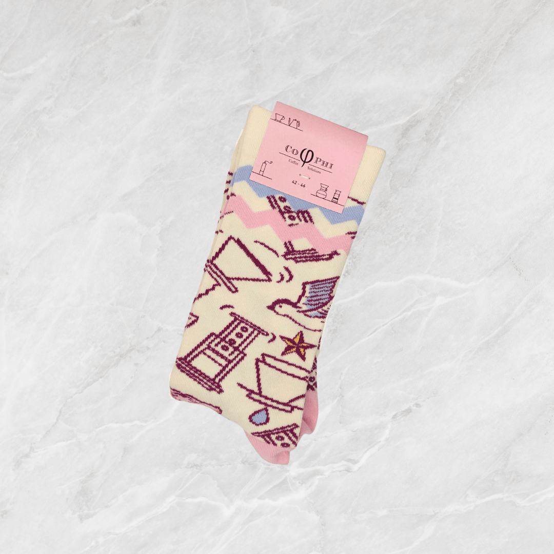Filter Coffee Socks - Dog & Hat Coffee