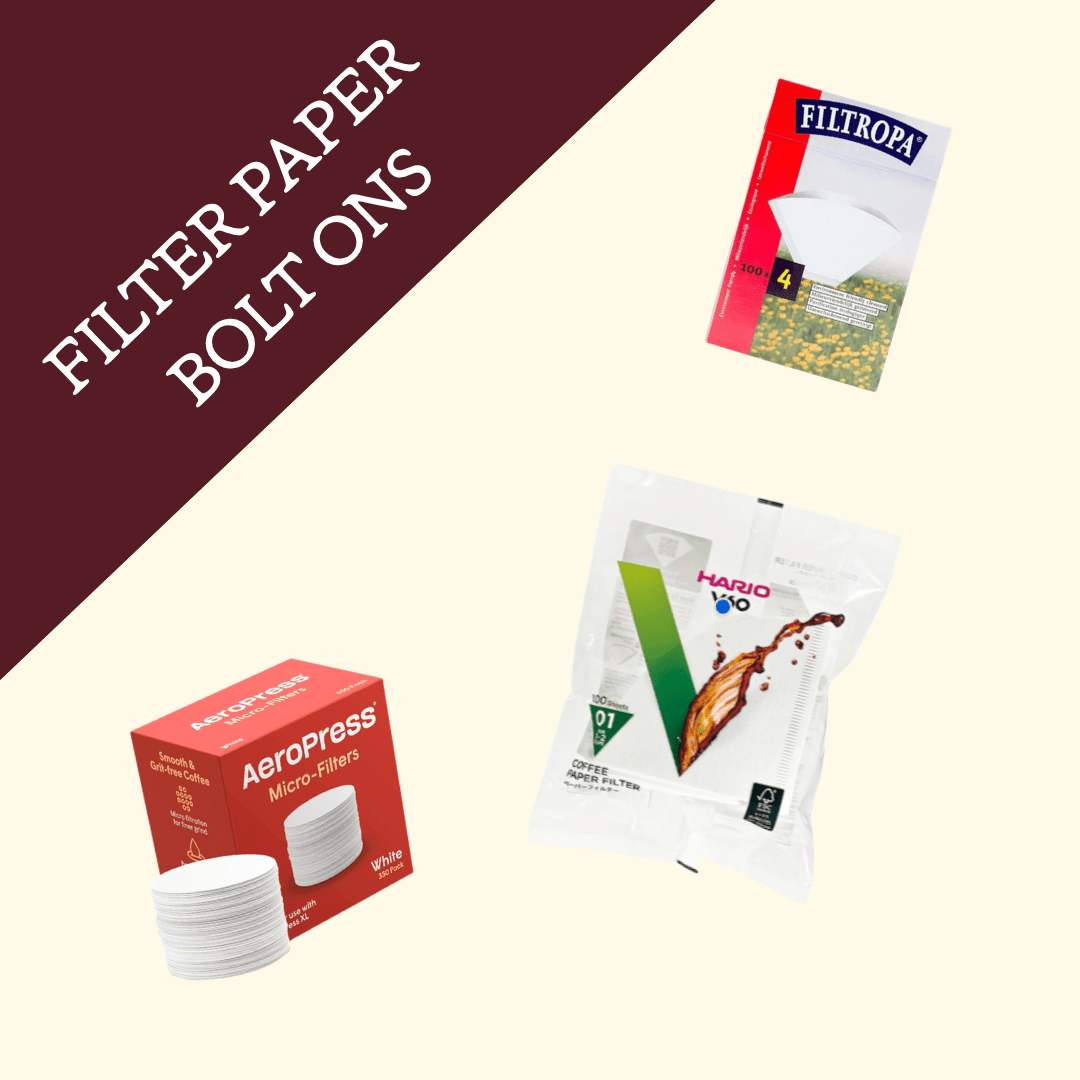 Filter Papers Bolt-On - Dog & Hat Coffee Club