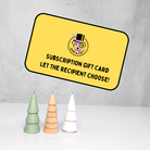 Gift Subscription Card - Dog & Hat Coffee