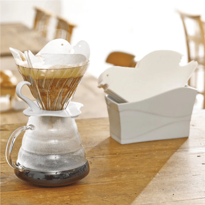 Hario V60 Love Bird Filter Papers - Size 02 (20 pack) - Dog & Hat Coffee