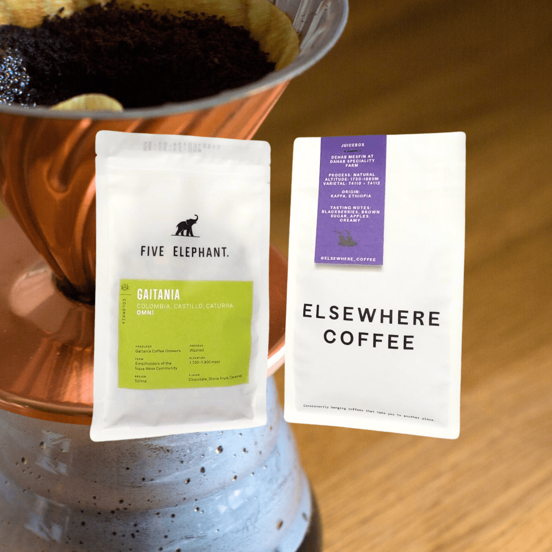 One Time Gift Box 2x FILTER Coffees (FREE DELIVERY) - Dog & Hat Coffee