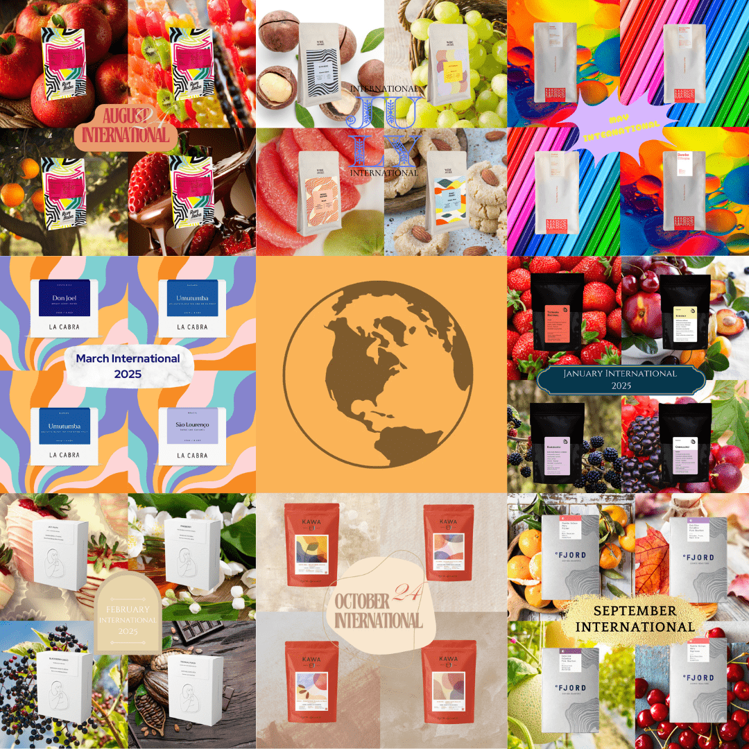 One Time Gift Box 2x FILTER INTERNATIONAL Coffees (FREE DELIVERY) - Dog & Hat Coffee