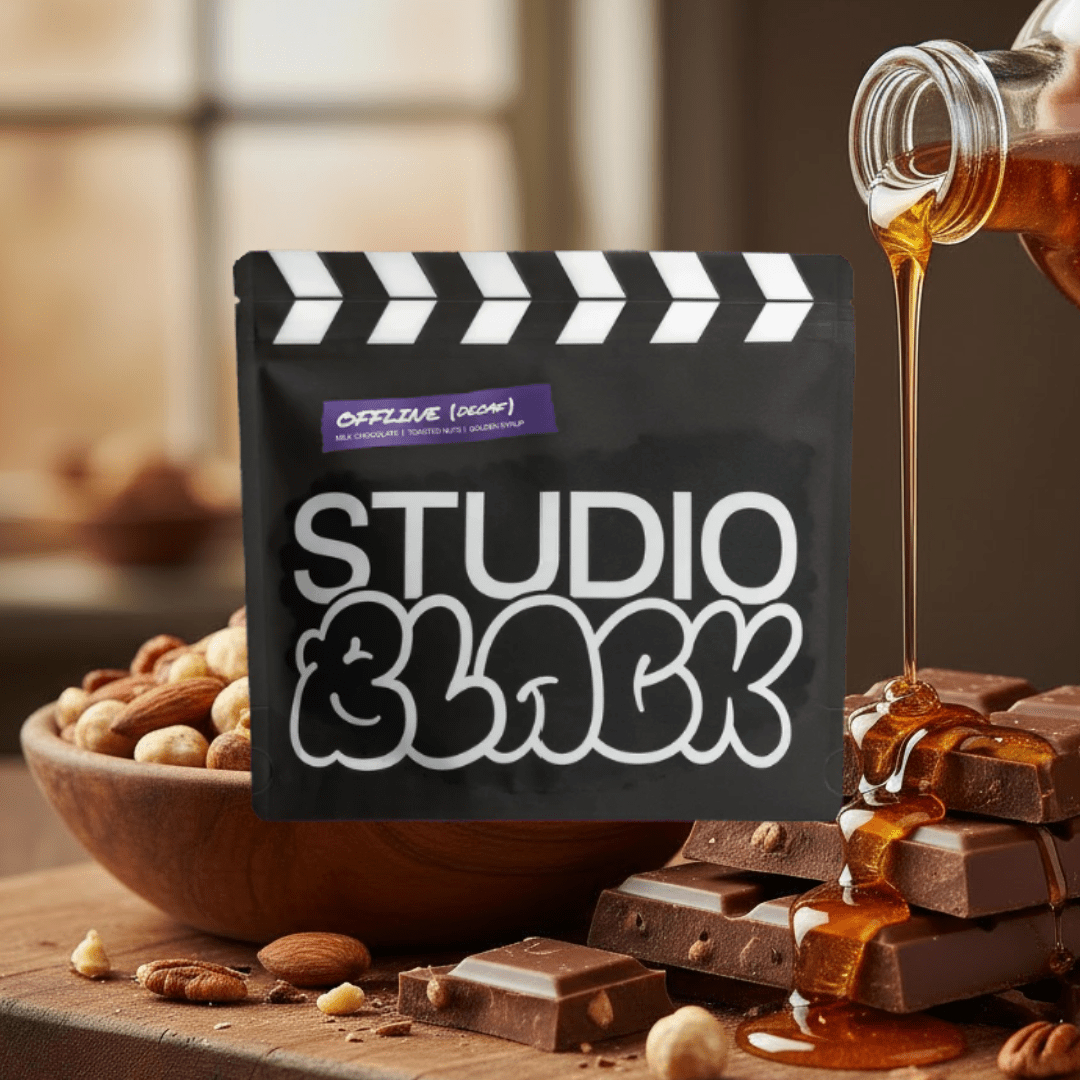 Studio Black - Offline - Colombia 250g [DECAF] - Dog & Hat Coffee