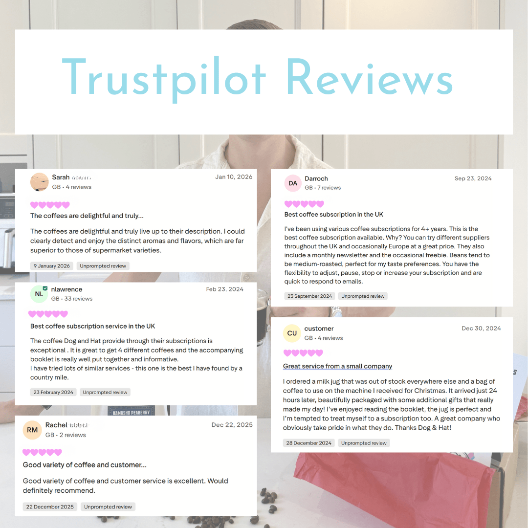 UK's Best Coffee Subscription - Dog & Hat Coffee