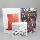 2x ASSORTED & 1x DECAF Subscription 3x 250g Coffees Monthly (FREE DELIVERY) - Dog & Hat Coffee