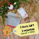 The Best 2 Bag Decaf Decaffeinated Gift Coffee Subscription in the UK