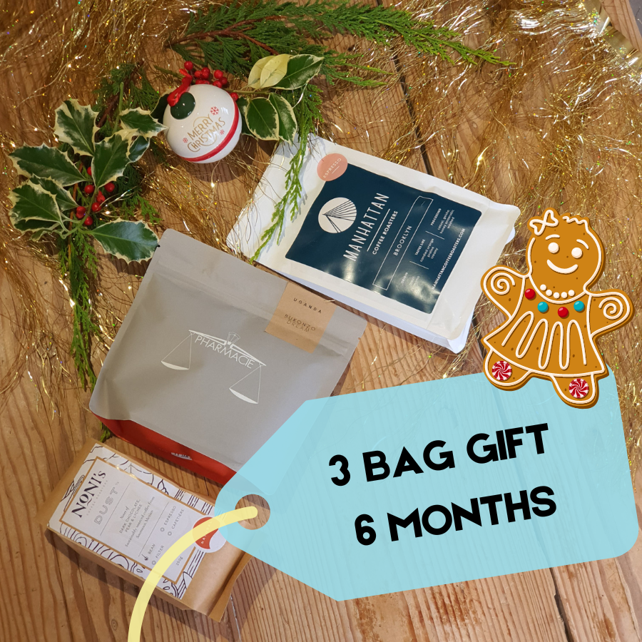 The Best 3 Bag Espresso Gift Coffee Subscription in the UK