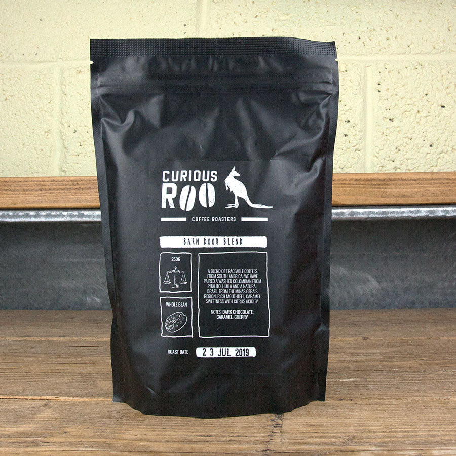 Curious Roo Barn Door Blend UK Coffee Subscription