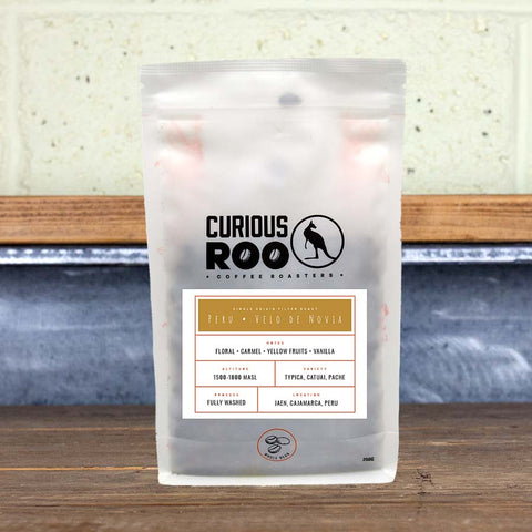 Curious Roo Coffee Roasters London Peru on UK Leading Coffee Subscription