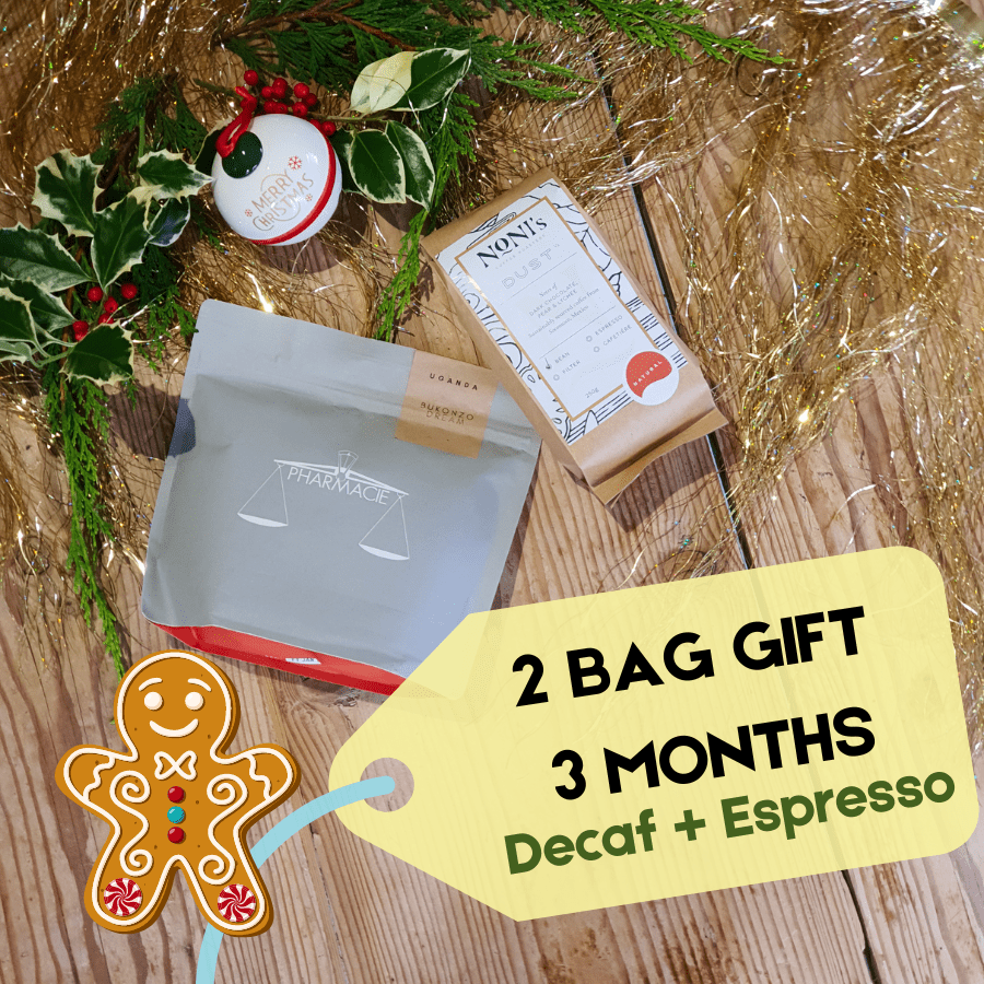 Gift 3 month 2x ESPRESSO & DECAF Coffees