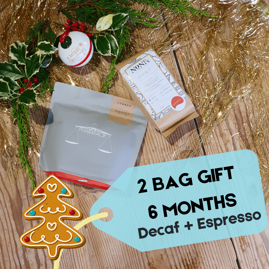 Gift 6 month 2x ESPRESSO & DECAF Coffees