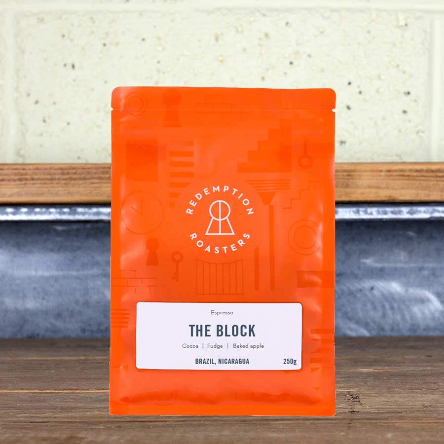 Redemption Roasters London The Block Blend on UK best coffee subscription